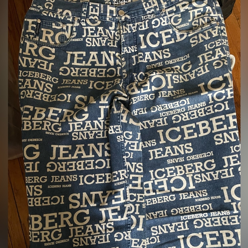 Ice Berg jeans all over?